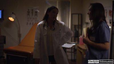 Latina doctor seduces nurse to comply to stay out of trouble - hotmovs.com
