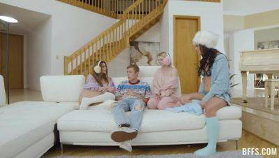 Stuck in a Blizzard with Big Tit Blondes and Their Friends (22.01.2022) - xxxfiles.com