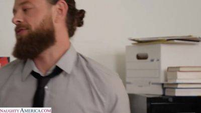 Brad Newman - Olivia Jay Gets Out of Workplace Trouble with Hot Ebony Action - 18.2.2021 - porntry.com