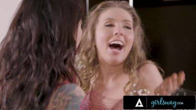 GIRLSWAY - Big Naturals Lena Paul Has Romantic & Passionate Real Sex With The Gorgeous Ivy Lebelle - hotmovs.com