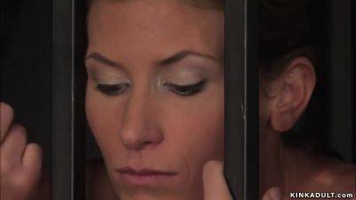 Lesbian Slaves Drinking Piss In Dungeon - hclips.com