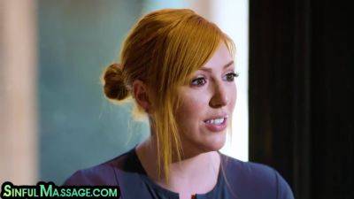 Sinful oiled massage with happy ending with bigtitted MILF - hotmovs.com