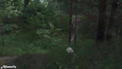 Femfoxfury - My Slutty Girlfriend Walks In The Park Naked And Jerks My Dick - upornia.com