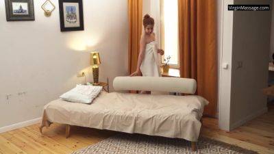 Kneading Fingers Eased Her Virgin Body Tension - upornia.com