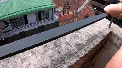 Pareja Se Pone A Fol R En La Terraza Del Hotel 9 Min - hclips.com