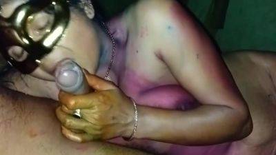 Aunty In Holi - desi-porntube.com - India