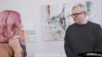 Tattooed Luna Legend likes to fuck a bbc ifo cuckold hubby - hotmovs.com