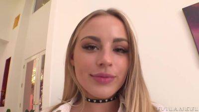 Facial: Blonde Teen Troublemaker - xxxfiles.com