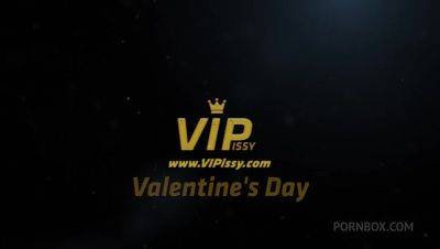 Claudia Macc - Valentine's Day with Claudia Macc,Amaris by VIPissy - PissVids - hotmovs.com