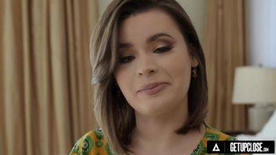 UP CLOSE - Natural Beauty Dharma Jones Makes DILF Mike Mancini Cum On Her Ass During RAW SEX - hotmovs.com