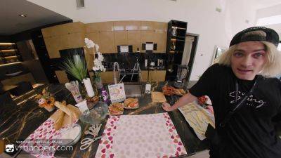 VR Bangers Hot Milfs Fuck Hard During A Cooking Show HD Porn Pt2 - hotmovs.com