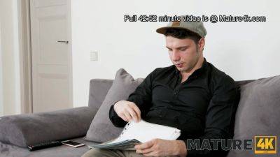 MATURE4K. Old woman of the house rocks out with her own stepson - txxx.com - Russia