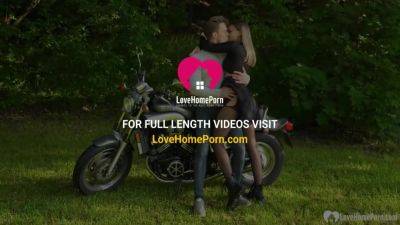 Brunette Gets Dicked On My New Bike - hotmovs.com