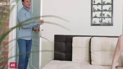 Masturbating Blonde Sucks Dick Gets Fucked And Receives A Sticky Facial - upornia.com