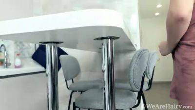 Afeena Masturbates On Her Kitchen Chair - hotmovs.com