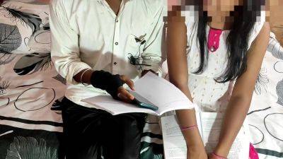 Class Monitor Girl Fucked By Showing Dirty Movie In School - desi-porntube.com - India