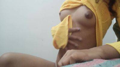 Naughty Masturbating Has To Stay - desi-porntube.com - India