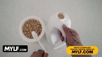 Unlucky Stepson Injures His Hand And His Supportive Stepmommy Takes Care Of His Needs - videomanysex.com