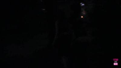 During The Night These Two Lesbian Friends Had A Great Fuck Fest Outdoors - upornia.com