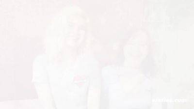 Sexy Friends Have Intimate Lesbian Moments Together - hclips.com