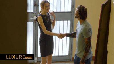 Alba Lala In Is Interested By The Two Workers - hotmovs.com