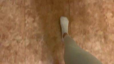 Lifestyle Femdom Kira In Sporty Leggings - Foot Gagging Armpits Licking Facesitting And Much More - upornia.com