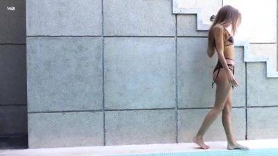 Maria Wild On The Stairs - upornia.com