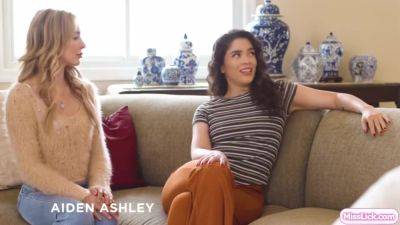 Stepdaughter and stepmom having foursome with babysitters - hotmovs.com