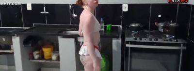 Tanza In The Kitchen - voyeurhit.com