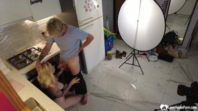 Photoshoot Turned Into Me Fucking The Model - voyeurhit.com