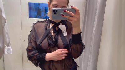 Sexy See Through Try On Haul Hard Nipples - hclips.com