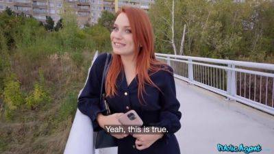 Clemence Audiard - Russian Redhead Fucked In Public - videomanysex.com - Russia