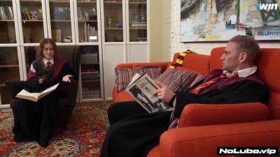 Hermione Granger, Clittoria And Nicole Murkovski - Nolube Stimulosa Discovers A New Spell - hclips.com