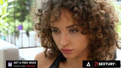 21 SEXTURY - Cute Latina Geisha Kyd Gets Her Pretty Feet Covered In Cum After Intense Fucking - txxx.com