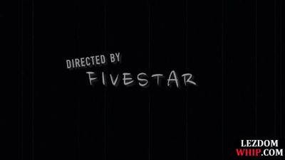 Buttplugged and restrained lez submissive - hotmovs.com