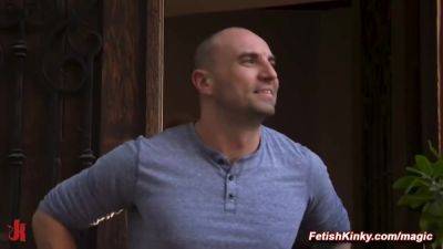 Juicy Ass Blonde Wife Rough Fucked In Rope Bondage - upornia.com