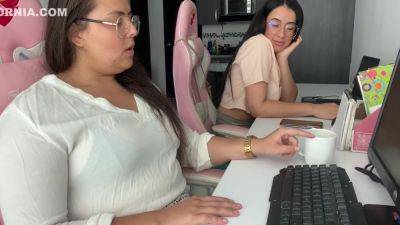 Our Boss Excites Us We Masturbate Thinking About Him - upornia.com - Colombia