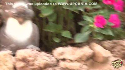 The Lustful Voluptuous Blonde Minx Receives An Unforgettable Anal Hammering From Two Hung Motorcyclists - upornia.com