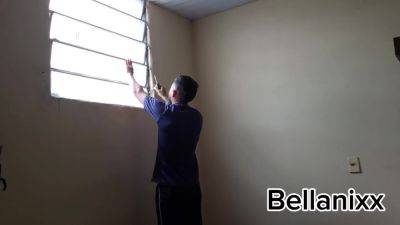 I Asked My Neighbor For Help To Fix My Bedroom Window And He Ended Up Fucking Me - upornia.com