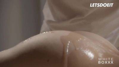 Blonde Bombshell Nesty Gets Oiled Up and Intimately Massaged Leading to Passionate Sex - WHITEBOXXX - xxxfiles.com