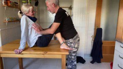 Passionate Blonde Wife's X-Rated Encounter with European Neighbor - veryfreeporn.com