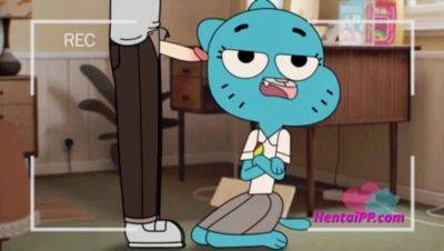 Uncensored Gumball Toon Action: Blowjob & Handjob 3D Hentai - veryfreeporn.com