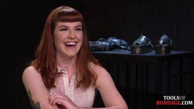 Obedient Bdsm Redhead Babe Gets Whipped By Cmnf Master - upornia.com