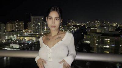 Argentine Model Is Fucked On A Balcony In Miami - hotmovs.com - Argentina