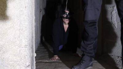 A Short Walk In The Cellars I Ended Up Tying It To A Pole - hotmovs.com - France