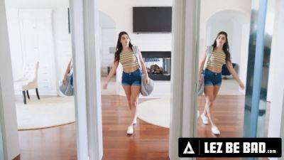 LEZ BE BAD - Busty Kenzie Taylor ROUGH DISCIPLINES Sexy Gal Ritchie For Being A Naughty Teasing Maid - hotmovs.com