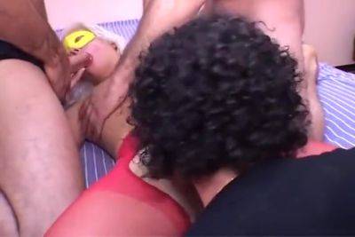 Group Therapy With Italian - upornia.com - Italy