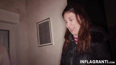 Slim Brunette Gets Pounded - upornia.com