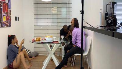 Sandy Cortez - Patroa Leva Pirocada Dos Seus Funcionarios Para Aliviar. O Estress Making Of 11 Min - upornia.com