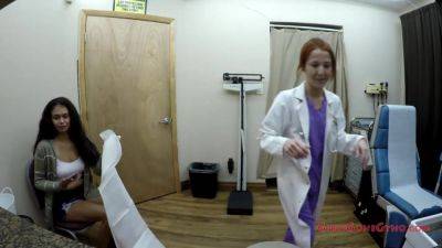 Angel Santanas 1st Gyno Exam - Part 1 of 2 - hotmovs.com